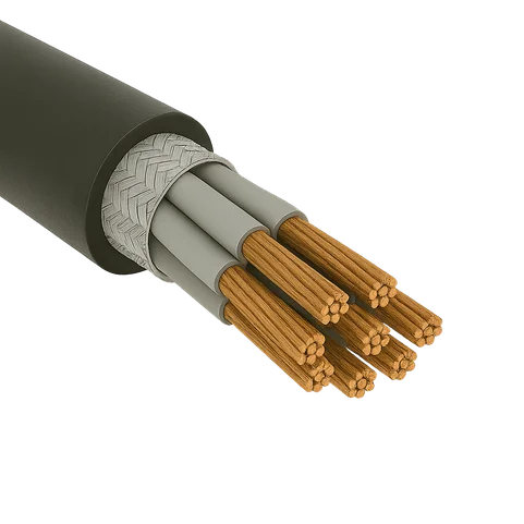 Контрольный кабель медный КВБбШ(в)нг(А)-LS 7х2,5